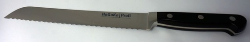 [9021712] Brotmesser 20 cm, mit Wellenschliff, mit HoGaKa Profi Logo, Maitre/Master Line