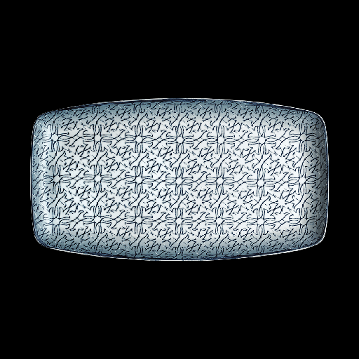 [9443530] Platte rechteckig 36 x 20 cm, Unlimited Dekor