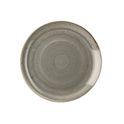 [9587228] Teller flach coup 32 cm, Stonecast Dekor