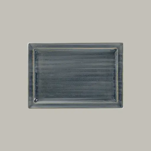 [9590268] Teller flach rechteckig 34 x 23 cm, Spot Dekor - Rakstone