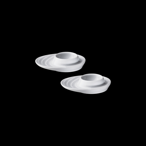 [9036696] Eierbecher oval, 2er-Set, Burgund