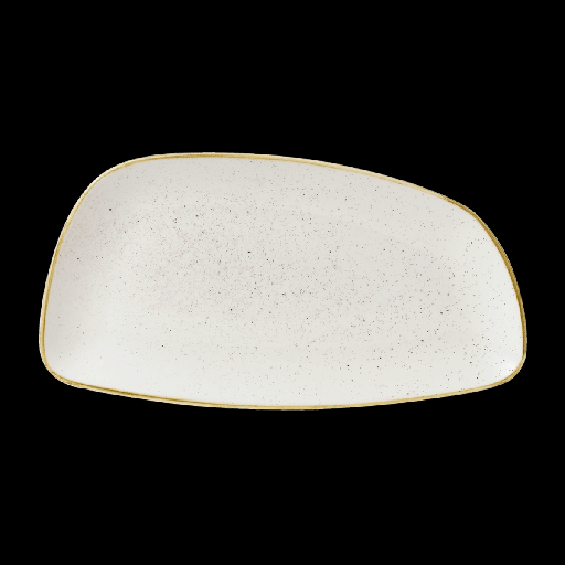 [9637593] Teller Chefs' Geo 35 x 19 cm, Stonecast Dekor