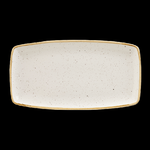 [9637596] Platte Oblong 35 x 19 cm, Stonecast Dekor