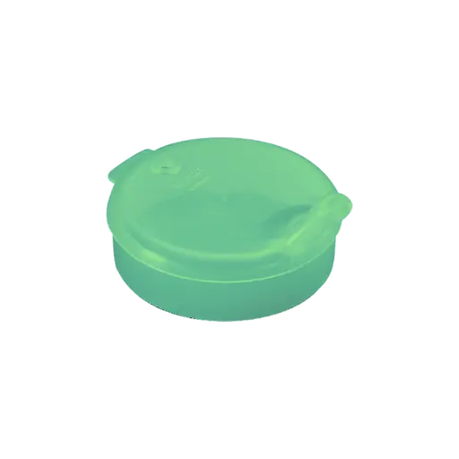 [9666922] Schnabelbecher-Oberteil/Trinkaufsatz 12 mm PP grün-transparent 