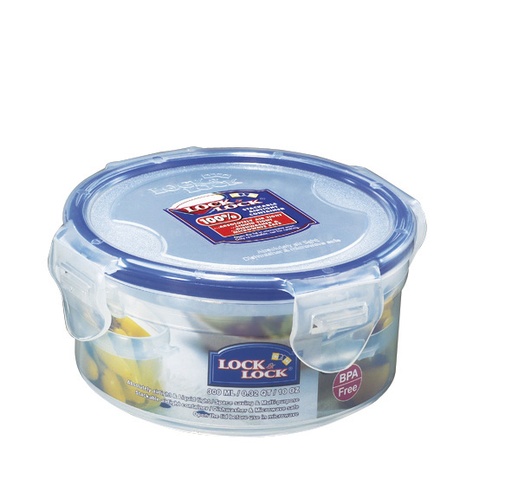 [9040100] Frischhaltebox rund 300 ml, LocknLock PP Classic
