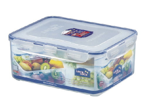 [9040118] Frischhaltebox rechteckig 5,50 l, mit Ablaufgitter, LocknLock PP Classic