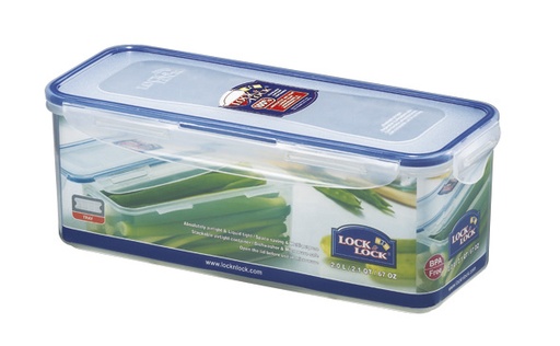 [9040143] Frischhaltebox rechteckig 2,00 l, mit Ablaufgitter, LocknLock PP Classic