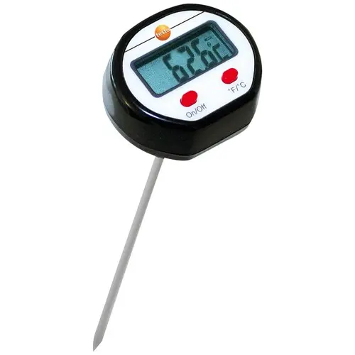 [9050776] Mini-Einstechthermometer inklusive Schutzrohr mit integriertem Halte-Clip