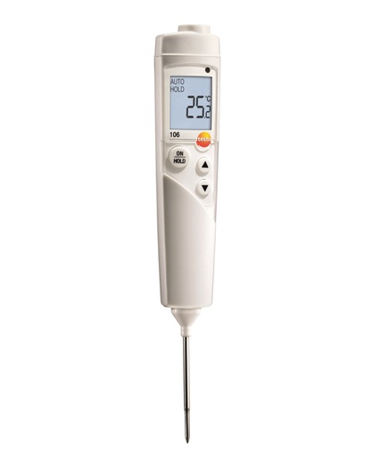 [9050786] Kern-Thermometer 106 inkl. Fühlerschutzkappe und Batterie