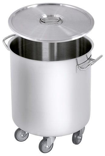 [9056212] Abfallbehälter 50,00 l, mit Rollen