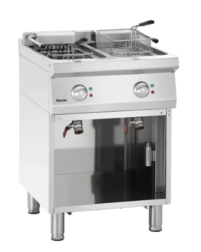 [9767951] Fritteuse mit zwei Becken je 11 liter