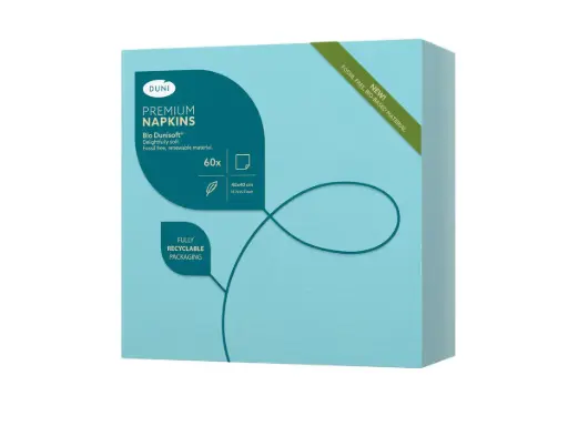 [9836196] Serviette 40 x 40 cm, mint blue