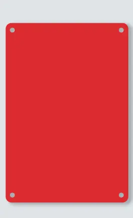 [9870518] Auflage rot für Profboard 600x400 mm