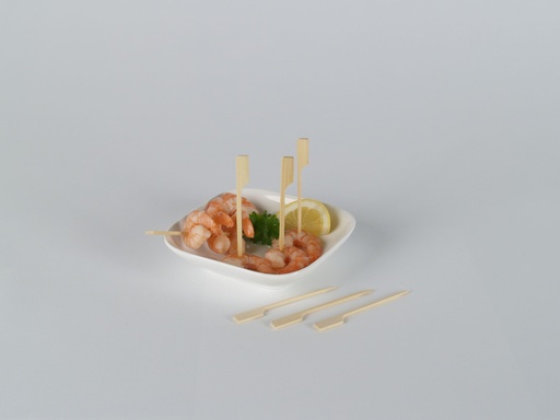 [9092517] Fingerfood-Spieße, Bambus, natur L=90mm, 100St./Beutel