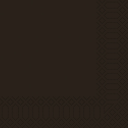 [9093029] Serviette, Zelltuch, schwarz 40x40cm, 3-lg., 1/4-Falz, 250St./Pk.