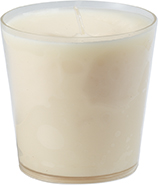 [9093612] Kerzenglas, Switch & Shine, Refill, cream H=6cm, Brenndauer ca. 30Std.