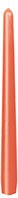 [9093687] Leuchterkerzen, mandarin L250xD22mm, Brenndauer ca. 7Std., 50St./Pk.